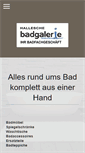 Mobile Screenshot of hallesche-badgalerie.de